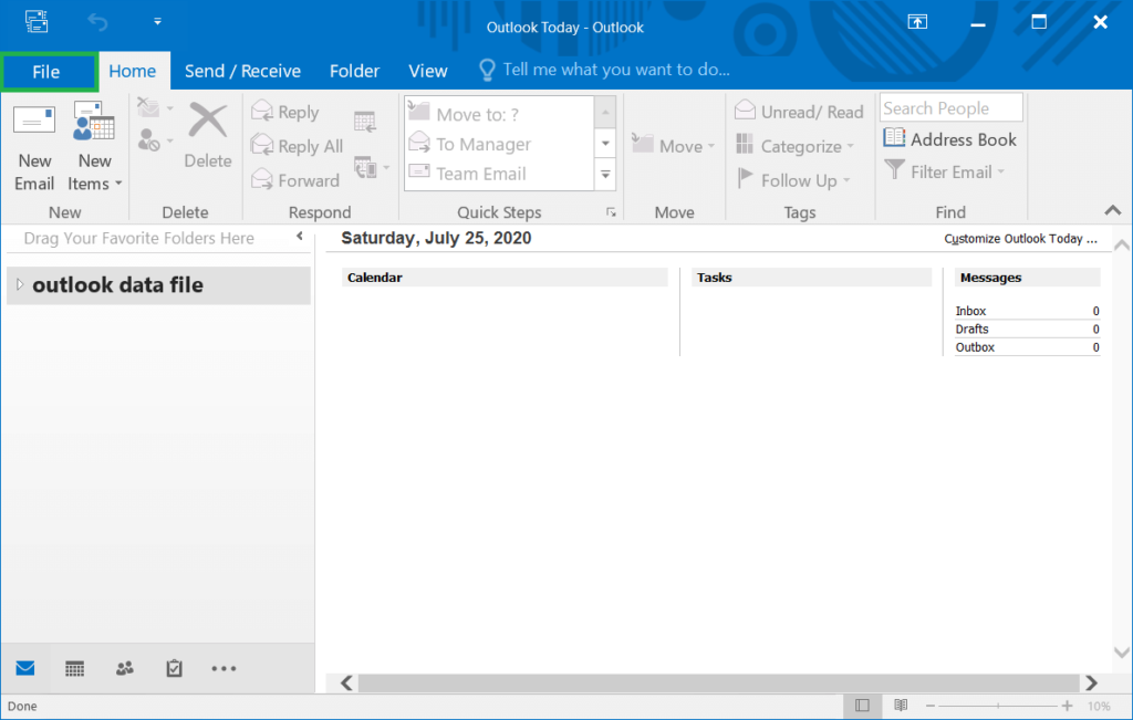 Steps to configure Yahoo Mail Account in Outlook