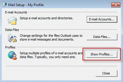 Guide to Setup a New Outlook Profile