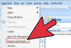 Exportieren von Outlook Express-DBX-Dateien in das Windows 10-System